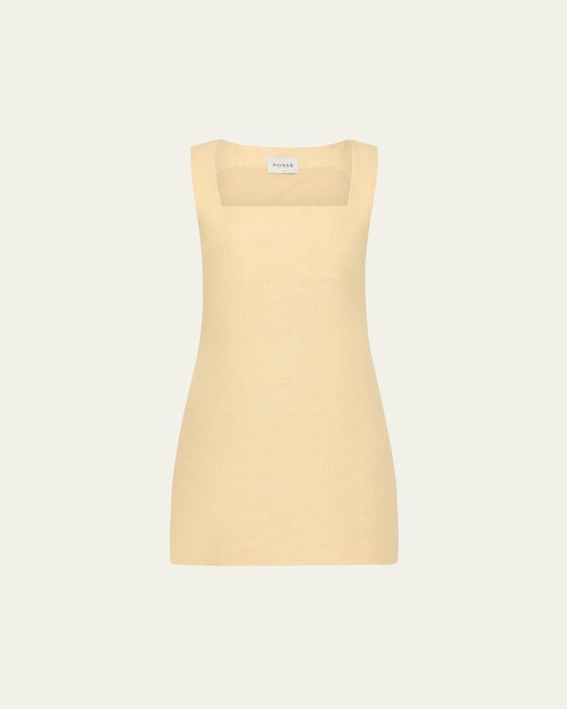 Alice Linen Mini Dress